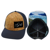 Alaska - 6 Panel - Cork - Charcoal  (Unisex)