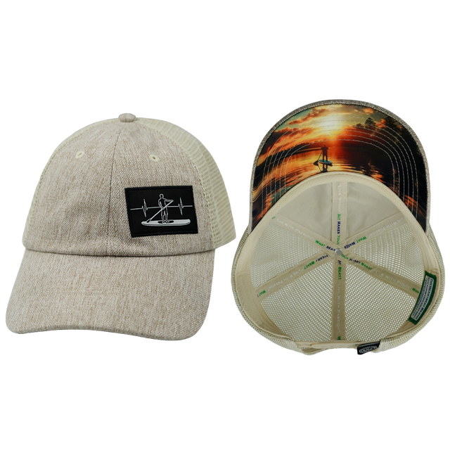 Paddle board - 6 Panel - Unstructured - Relaxed Fit - Sand Hemp / Sand (Unisex)