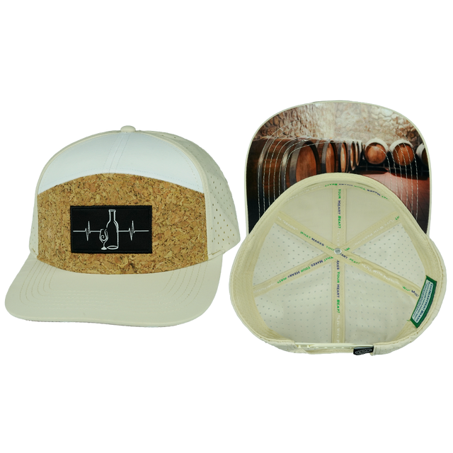 Wine - 7 Panel - Cork - Cream / White (Unisex)