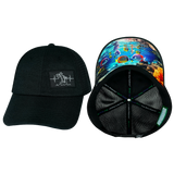 Beach - 6 Panel - Unstructured - Black Hemp / Black (Unisex)