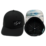 Alaska - 6 Panel - Black  (Unisex)