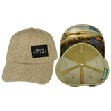 Camping - 6 Panel - Shallow Fit - Tan Hemp (Unisex)