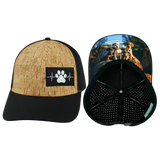 Dog - 6 Panel - Cork - Black (Unisex)