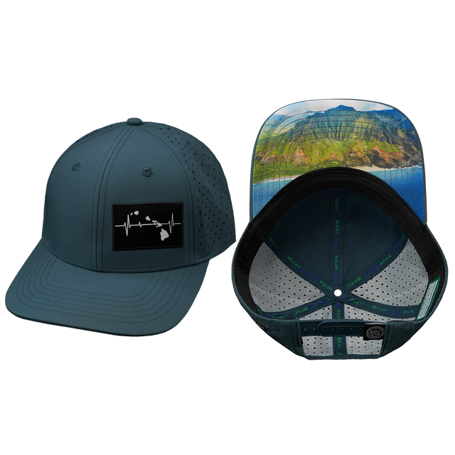 Hawaii - 6 Panel - Blue Charcoal (Unisex)