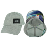 Camping - 6 Panel - Shallow Fit - Unstructured - Heather Gray / Gray (Unisex)