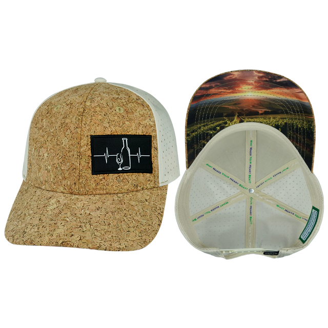 Wine - 6 Panel - Cork - Cream (Unisex)