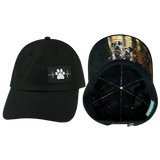 Dog - 6 Panel - Unstructured - Black (Unisex)