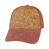 Blank - 6 Panel - Shallow Fit - Cork - Corduroy - Peach (Unisex)