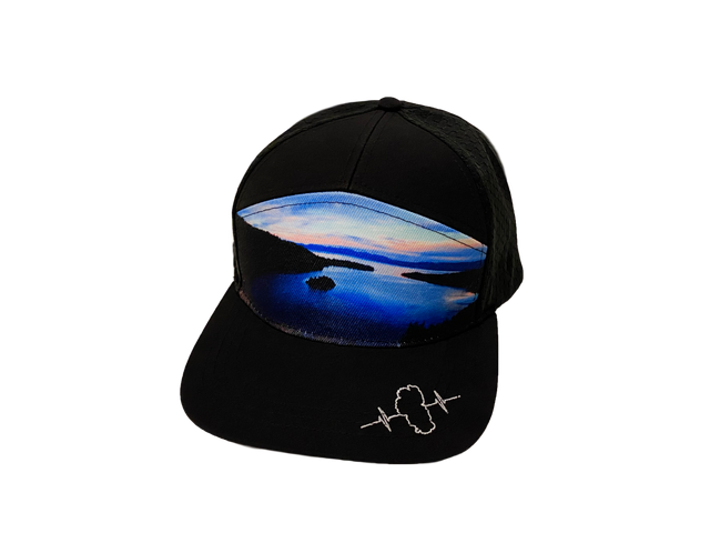 Tahoe - 7 Panel - Black / Sunrise (Unisex)