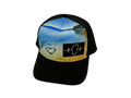 Tahoe Hat - Trucker Hat - Suede - Black - Bliss - Trucker Mesh