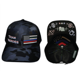 **YOUTH** Team Heroes - 6 Panel - Navy Camo / Black  (Unisex)