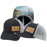 California Hat, Baseball Hat, Snapback Hat, Charcoal, Gray, Mens Hat, Womens Hat, Main Picture