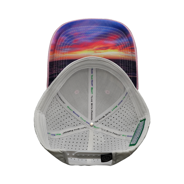 Alabama - 6 Panel - Shallow Fit - Pony Tail - Pink / White