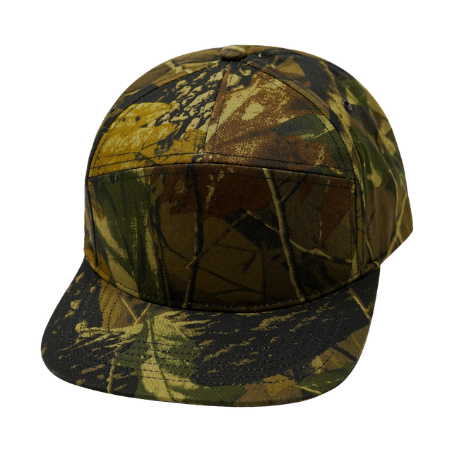 Blank - 7 Panel - Rust Tree Camo (Unisex)