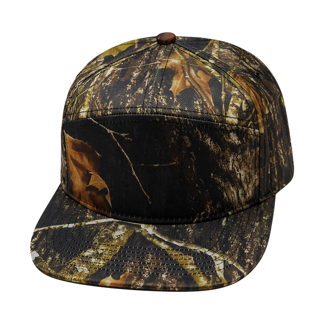 Blank - 7 Panel - Fall Tree Camo (Unisex)