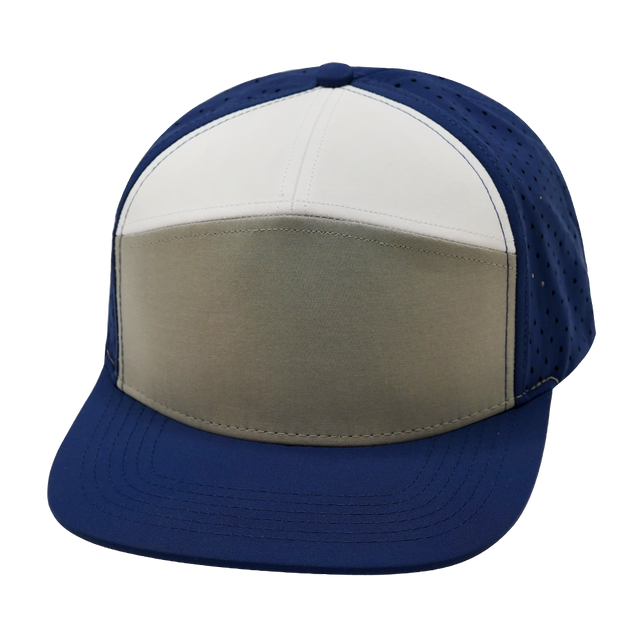 Blank - 7 Panel - Navy / Gray / White (Unisex)