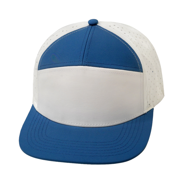 Blank - 7 Panel - Light Blue / White (Unisex)