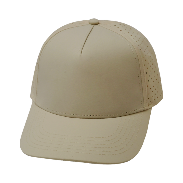 Blank - 5 Panel - Structured - Cream (Unisex)