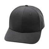 Blank - 6 Panel - Charcoal (Unisex) - Laser Mesh