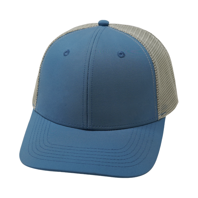 Blank - 6 Panel  - Light Blue / Gray (Unisex)