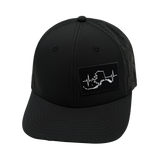 Alaska - 6 Panel - Black  (Unisex)