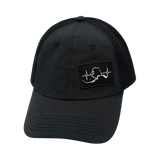 Alaska - 6 Panel - Unstructured - Black  (Unisex)