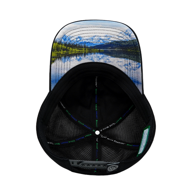 Alaska - 6 Panel - Unstructured - Black  (Unisex)