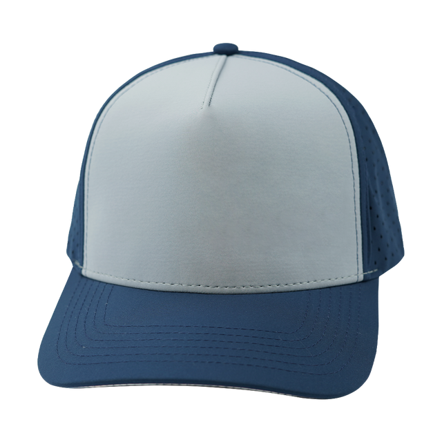 Blank - 5 Panel - Structured - Dark Blue / Gray Blue (Unisex)