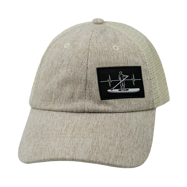 Paddle board - 6 Panel - Unstructured - Relaxed Fit - Sand Hemp / Sand (Unisex)