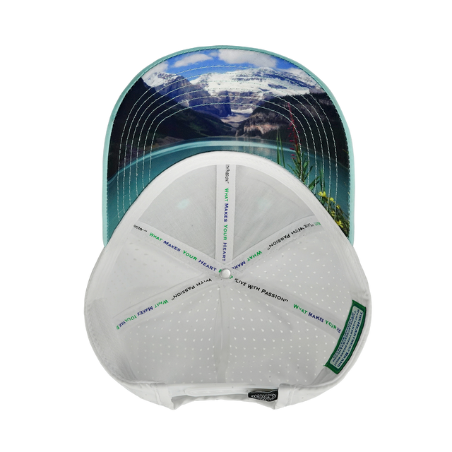 Paddle Board - 6 Panel - Shallow Fit - Pony Tail - Mint / White (Unisex)