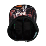 Dog - 5 Panel - Unstructured - Corduroy - Black / Gray (Unisex)