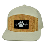 Dog - 7 Panel - Corduroy - Cork - Cream (Unisex)