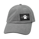 Dog - 6 Panel - Unstructured - Corduroy - Charcoal (Unisex)