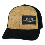 Camping - 6 Panel - Cork - Corduroy - Black (Unisex)