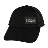 Camping - 6 Panel - Shallow Fit - Unstructured - Black Hemp / Black (Unisex)