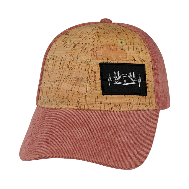 Blank - 6 Panel - Shallow Fit - Cork - Corduroy - Peach (Unisex) (Blank Hat Picture Coming Soon)