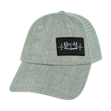 Camping - 6 Panel - Shallow Fit - Unstructured - Heather Gray / Gray (Unisex)