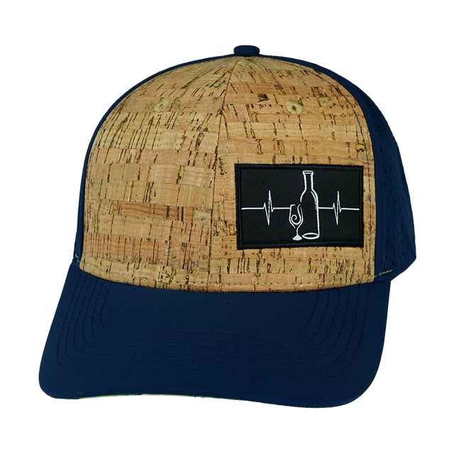 Wine - 6 Panel - Cork - Navy (Unisex)