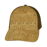 Blank - 5 Panel - Structured - Cork - Brown (Unisex) - Laser Mesh