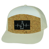 Wine - 7 Panel - Cork - Cream / White (Unisex)