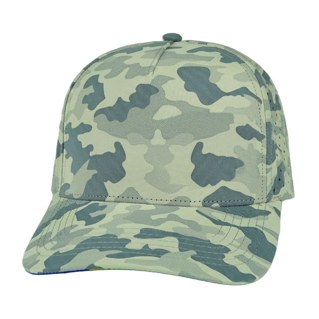 Blank - 5 Panel - Structured - Soft Gray Camo (Unisex)