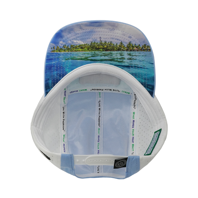 Beach - 5 Panel - Sporty - Unstructured - Baby Blue / Mint / White  (Unisex)