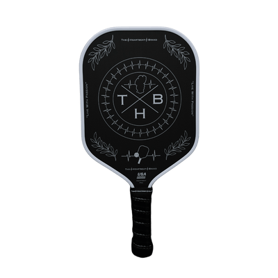 Pickleball Paddle — Heartbeat PRO, White / Black