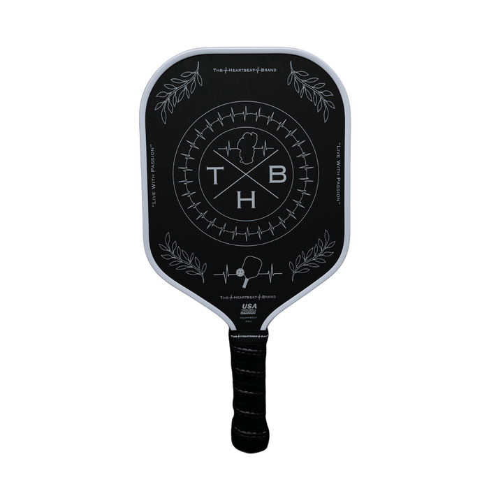 Pickleball Paddle - Heartbeat PRO - White / Black