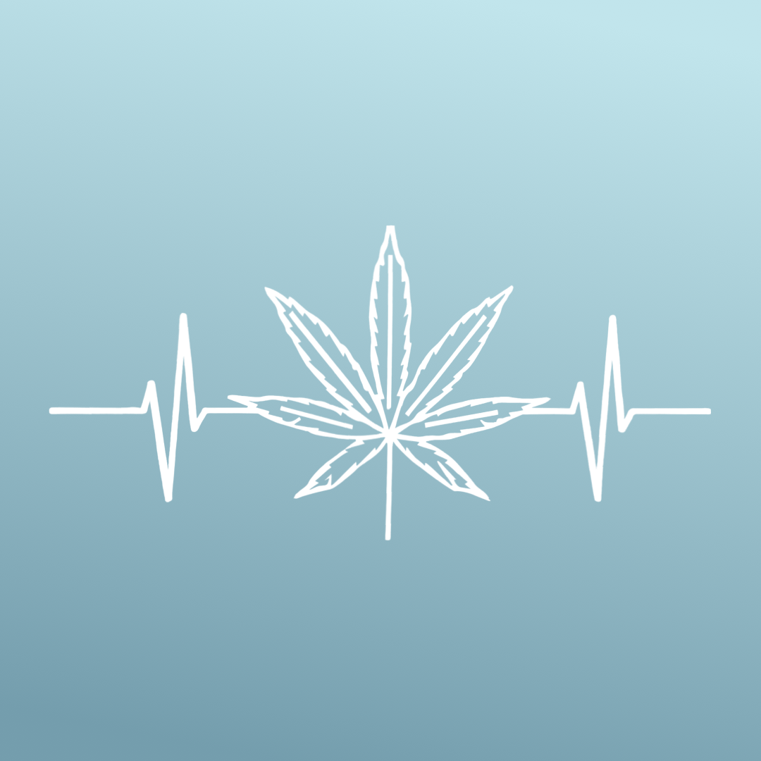 Weed - Sticker - Vinyl - White