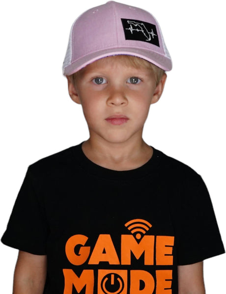 **YOUTH** Florida - 6 Panel - Shallow Fit - Pink / White