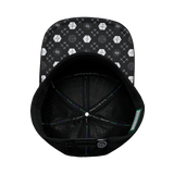 Pickleball Hat, Flat Bill, Snapback Hat, Black, Mens Hat, Womens Hat, Underbill Picture