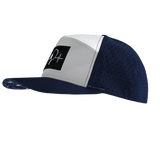 Pickleball Hat, Flat Bill, Snapback Hat, Navy, Gray, Whitee, Mens Hat, Womens Hat, Side Picture