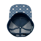 Pickleball Hat, Flat Bill, Snapback Hat, Light Blue, White, Aqua, Mens Hat, Womens Hat, Underbill Picture 