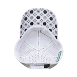 Pickleball Hat, Dad Hat, Ponytail, Snapback, White, Mens Hat, Womens Hat, Underbill Picture